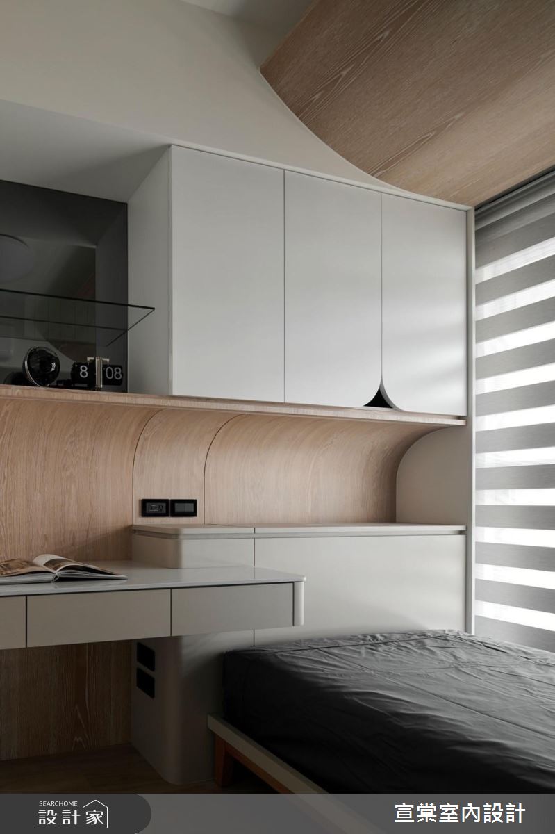32坪新成屋(5年以下)＿現代風臥室案例圖片＿宣棠室內設計＿宣棠_四季觀瀾之23