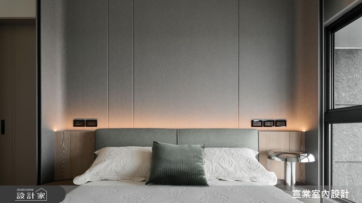 32坪新成屋(5年以下)＿現代風臥室案例圖片＿宣棠室內設計＿宣棠_四季觀瀾之22