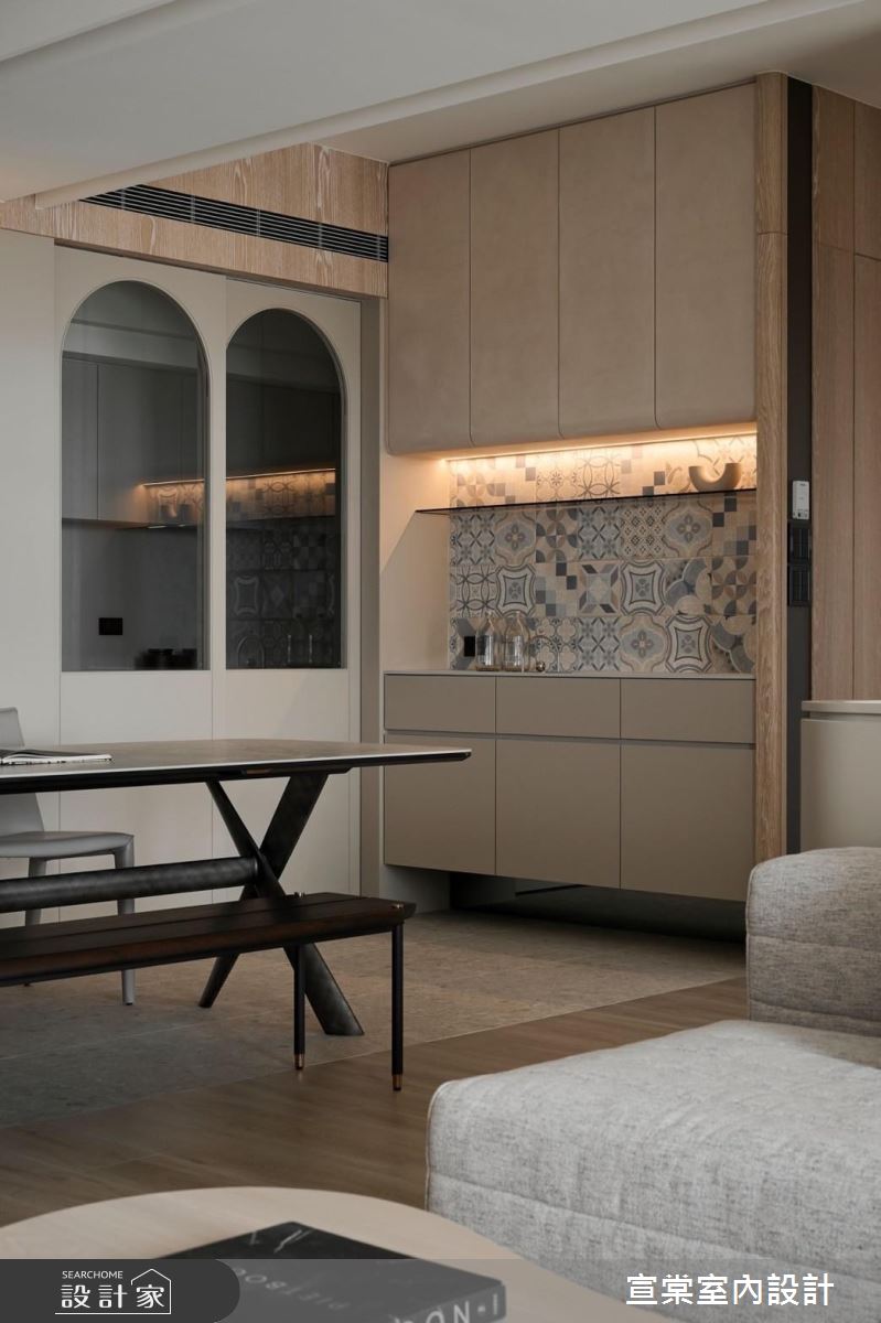 32坪新成屋(5年以下)＿現代風餐廳案例圖片＿宣棠室內設計＿宣棠_四季觀瀾之13