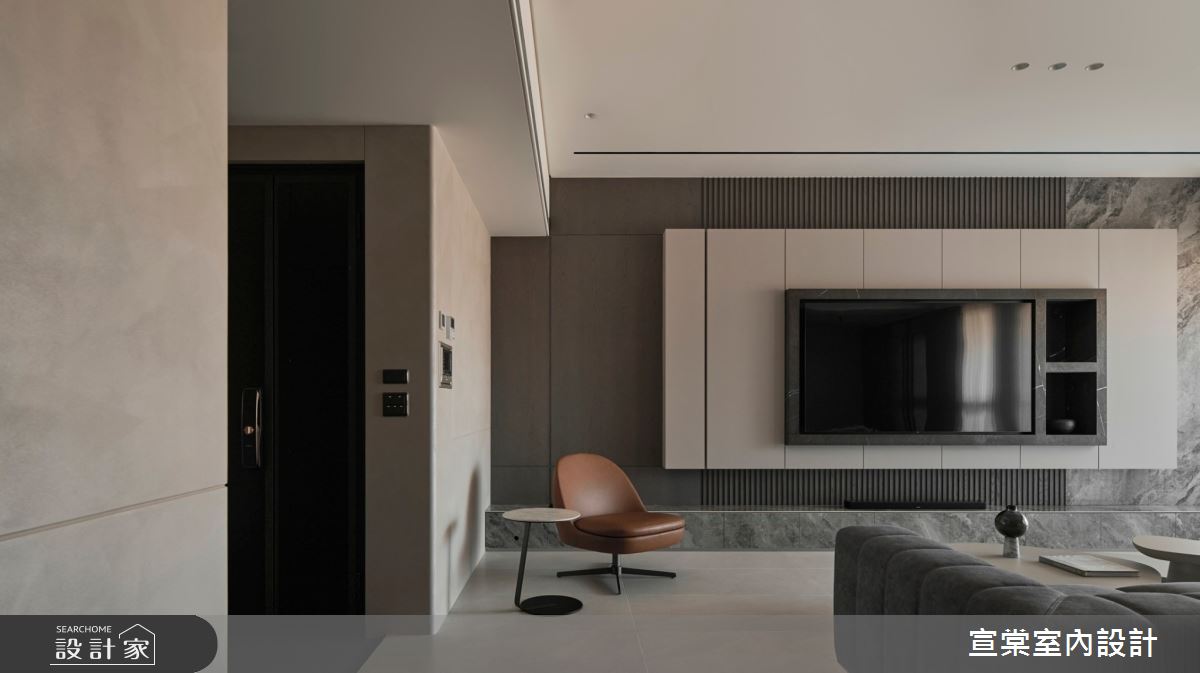 37坪中古屋(5~15年)＿現代風客廳案例圖片＿宣棠室內設計＿宣棠_城中韻邸之10