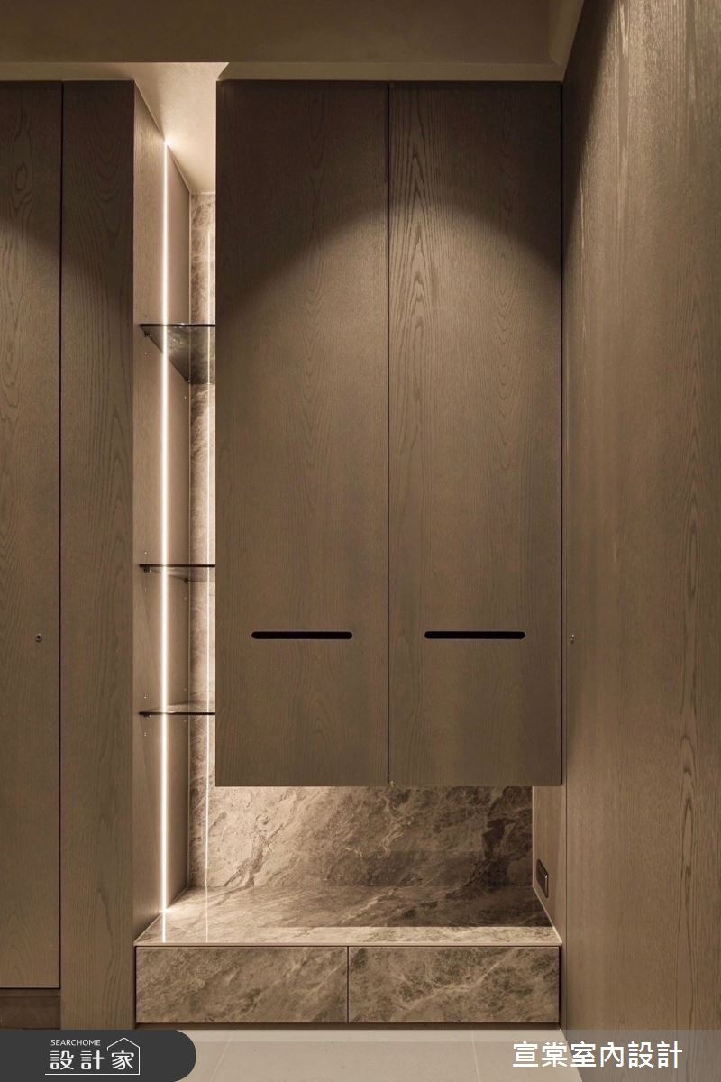 37坪中古屋(5~15年)＿現代風玄關案例圖片＿宣棠室內設計＿宣棠_城中韻邸之25