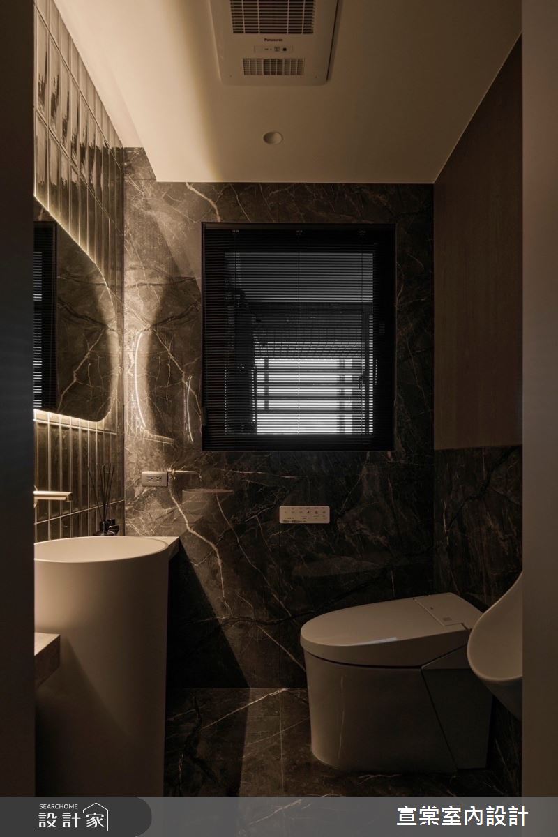37坪中古屋(5~15年)＿現代風浴室案例圖片＿宣棠室內設計＿宣棠_城中韻邸之23