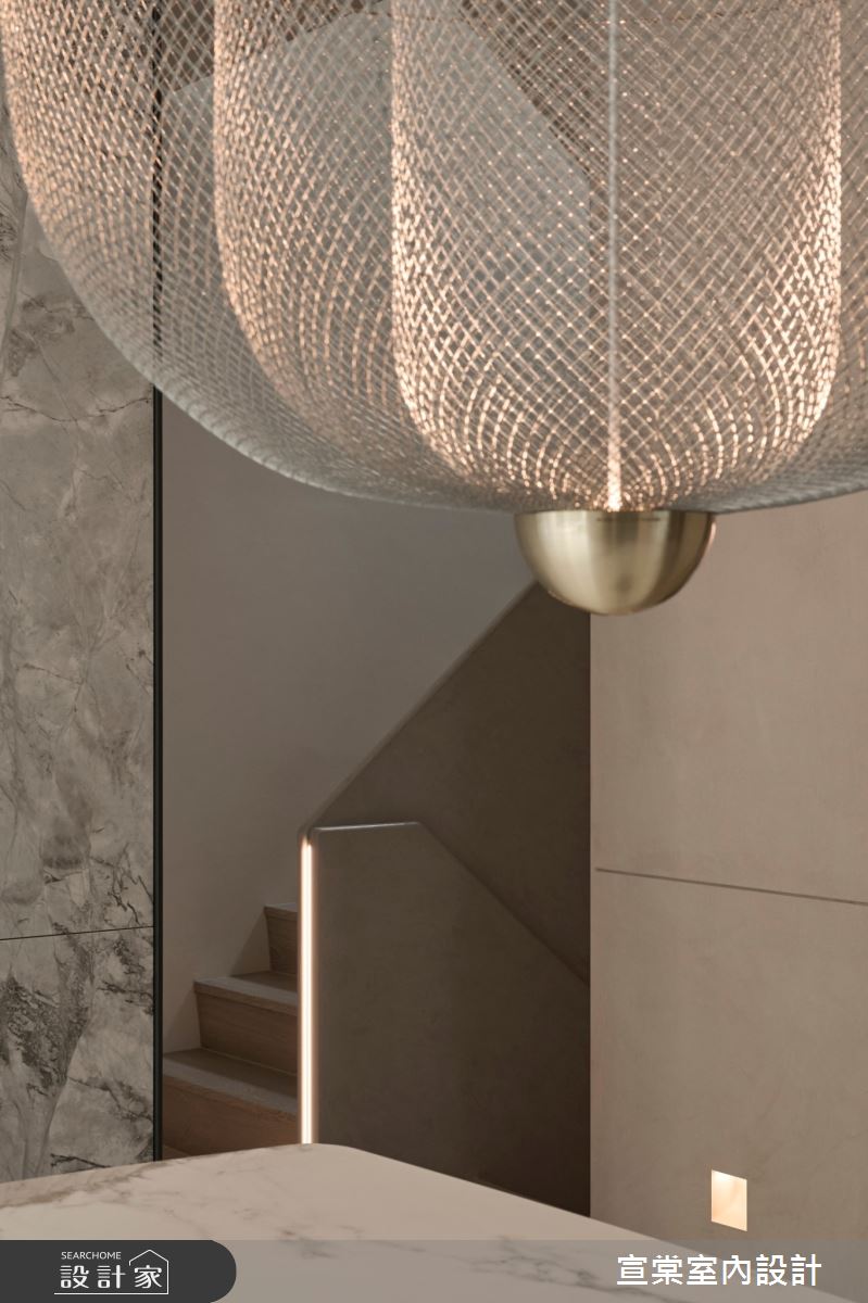 新成屋(5年以下)＿休閒風餐廳樓梯案例圖片＿宣棠室內設計＿宣棠_藝墅大院之2