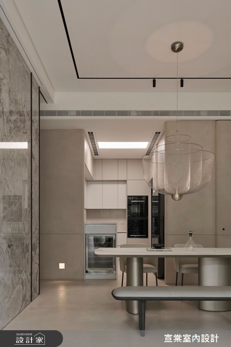 新成屋(5年以下)＿休閒風餐廳廚房案例圖片＿宣棠室內設計＿宣棠_藝墅大院之13