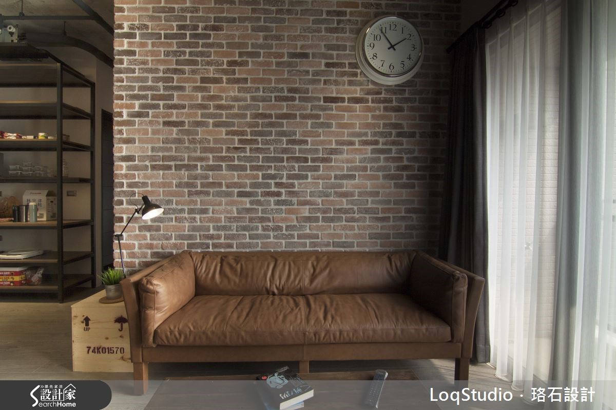 32坪新成屋(5年以下)＿工業風客廳案例圖片＿珞石室內裝修有限公司＿珞石_01之3