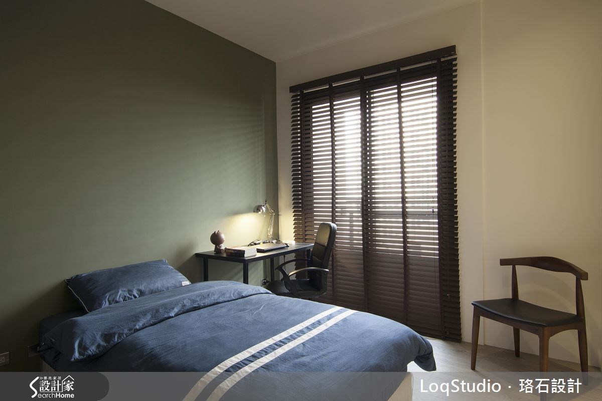 32坪新成屋(5年以下)＿工業風臥室案例圖片＿珞石室內裝修有限公司＿珞石_01之11