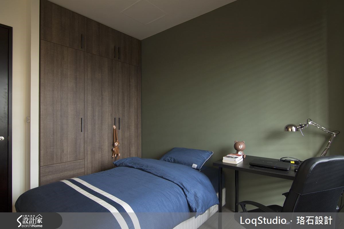 32坪新成屋(5年以下)＿工業風臥室案例圖片＿珞石室內裝修有限公司＿珞石_01之12