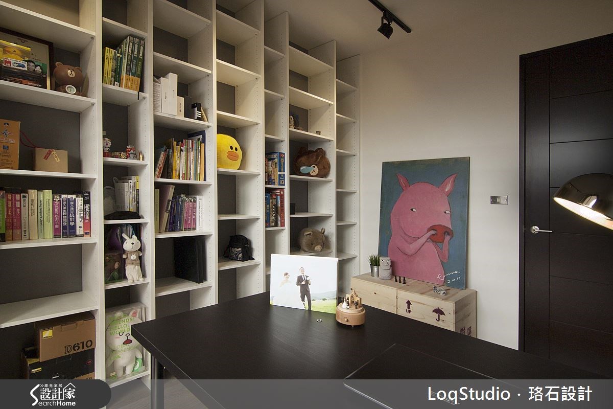 32坪新成屋(5年以下)＿工業風書房案例圖片＿珞石室內裝修有限公司＿珞石_01之16