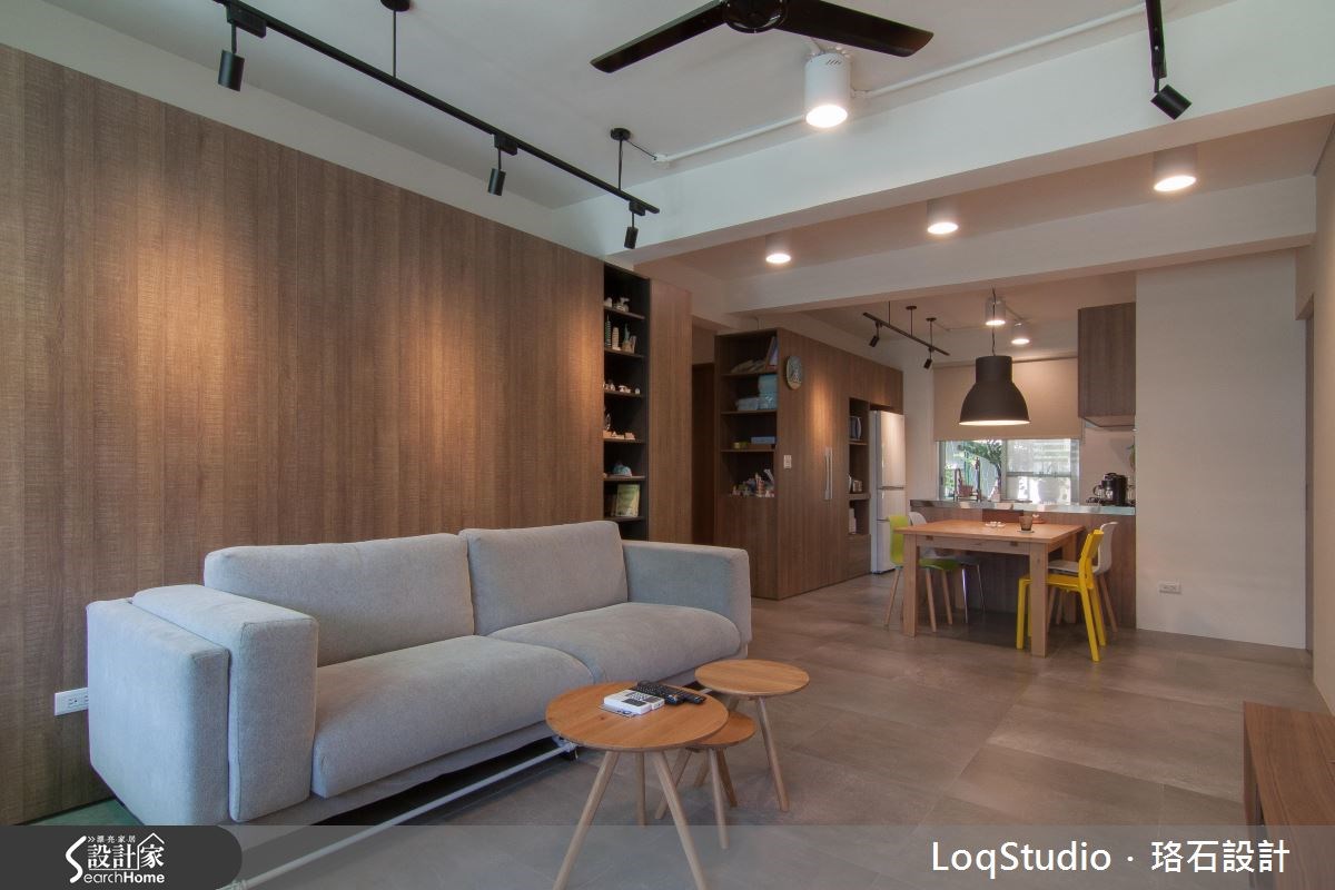 26坪老屋(16~30年)＿現代風客廳餐廳案例圖片＿珞石室內裝修有限公司＿珞石_05之2