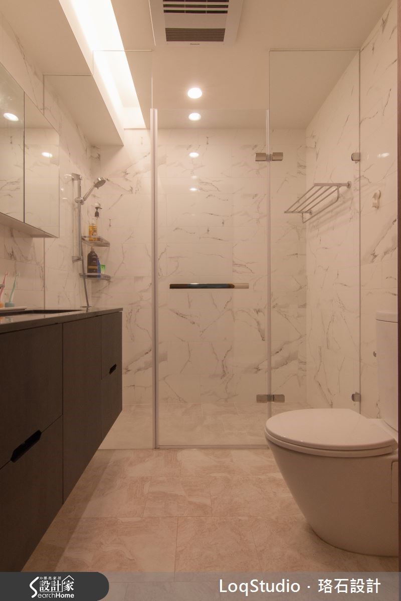 26坪老屋(16~30年)＿現代風浴室案例圖片＿珞石室內裝修有限公司＿珞石_05之9