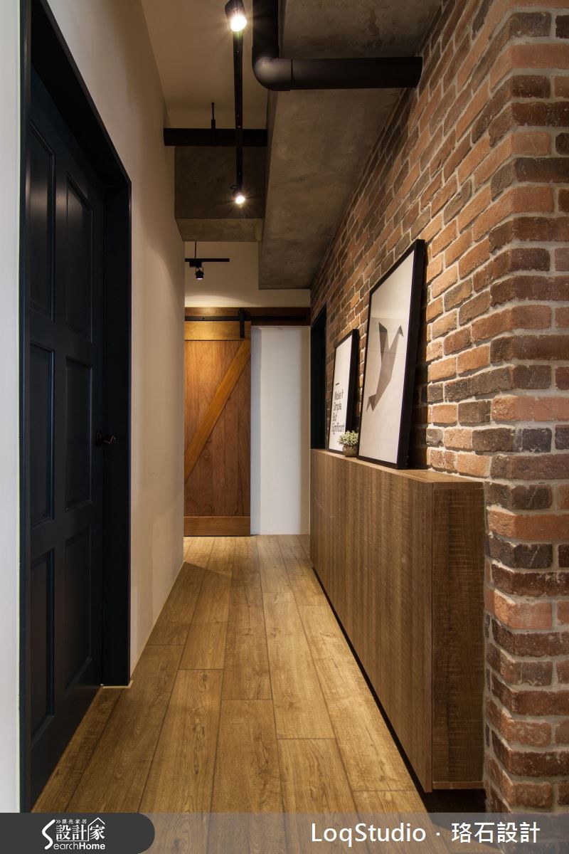 39坪新成屋(5年以下)＿混搭風走廊案例圖片＿珞石室內裝修有限公司＿珞石_06之14