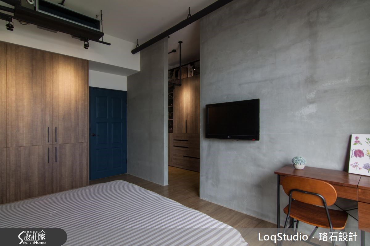 39坪新成屋(5年以下)＿混搭風臥室案例圖片＿珞石室內裝修有限公司＿珞石_06之17