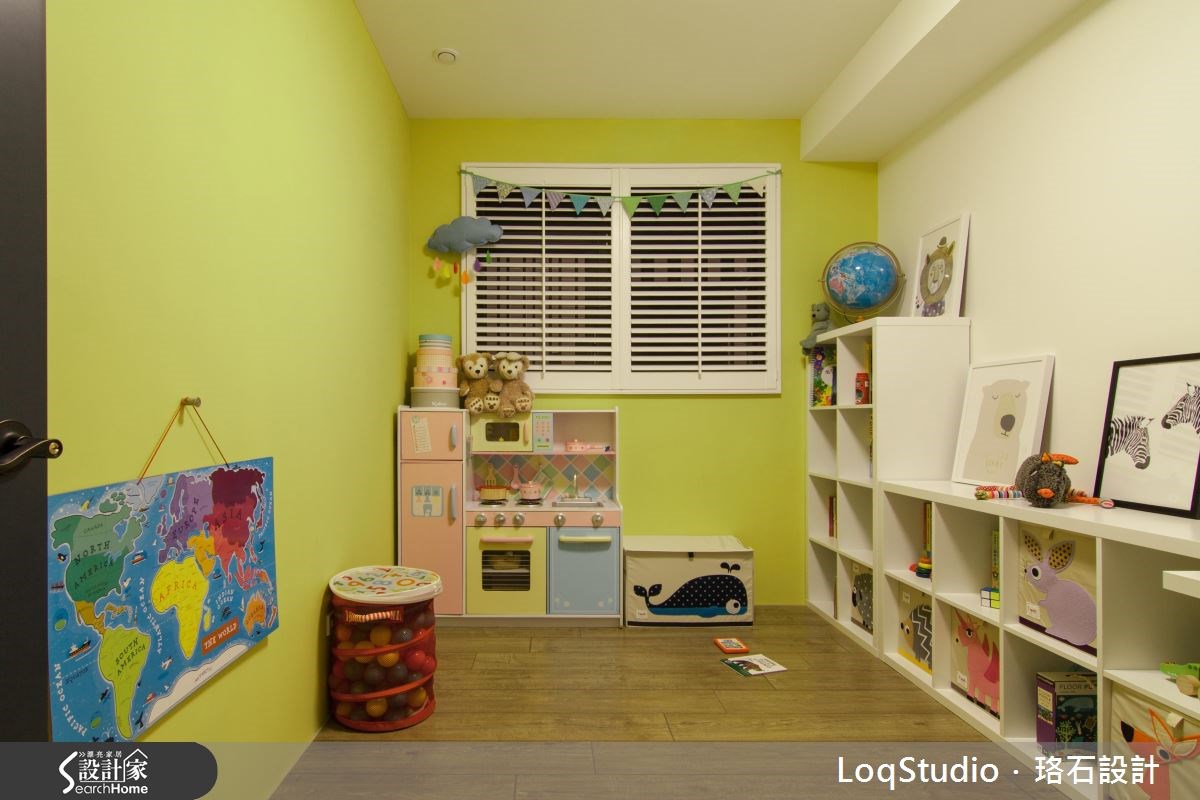39坪新成屋(5年以下)＿混搭風兒童房兒童房案例圖片＿珞石室內裝修有限公司＿珞石_06之19