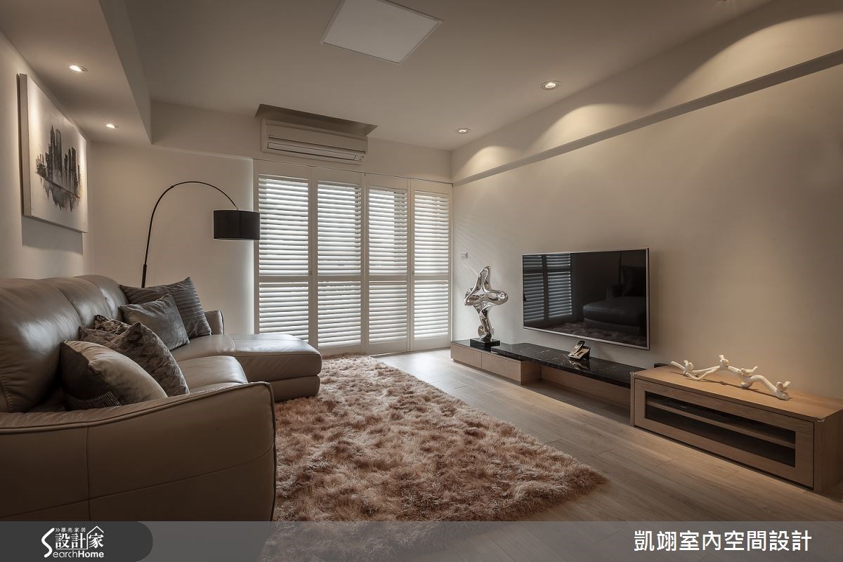 30坪老屋(16~30年)＿現代風客廳案例圖片＿凱翊室內空間設計＿凱翊_01之2