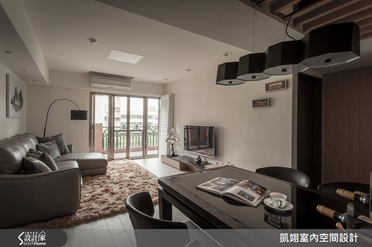 30坪老屋(16~30年)＿現代風客廳餐廳案例圖片＿凱翊室內空間設計＿凱翊_01之3