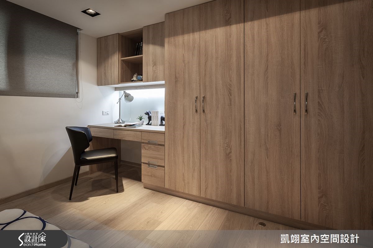 30坪老屋(16~30年)＿現代風臥室書房案例圖片＿凱翊室內空間設計＿凱翊_01之15