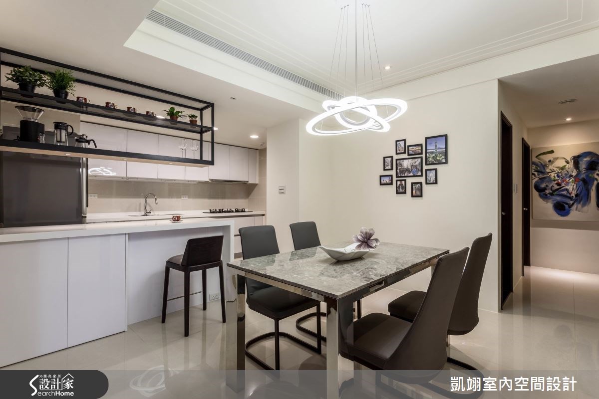 33坪新成屋(5年以下)＿現代風餐廳廚房案例圖片＿凱翊室內空間設計＿凱翊_04之7
