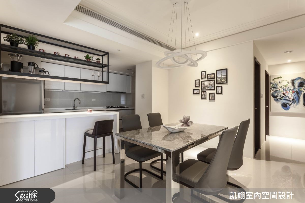 33坪新成屋(5年以下)＿現代風餐廳廚房案例圖片＿凱翊室內空間設計＿凱翊_04之8