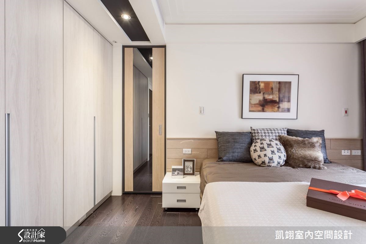 33坪新成屋(5年以下)＿現代風臥室案例圖片＿凱翊室內空間設計＿凱翊_04之11