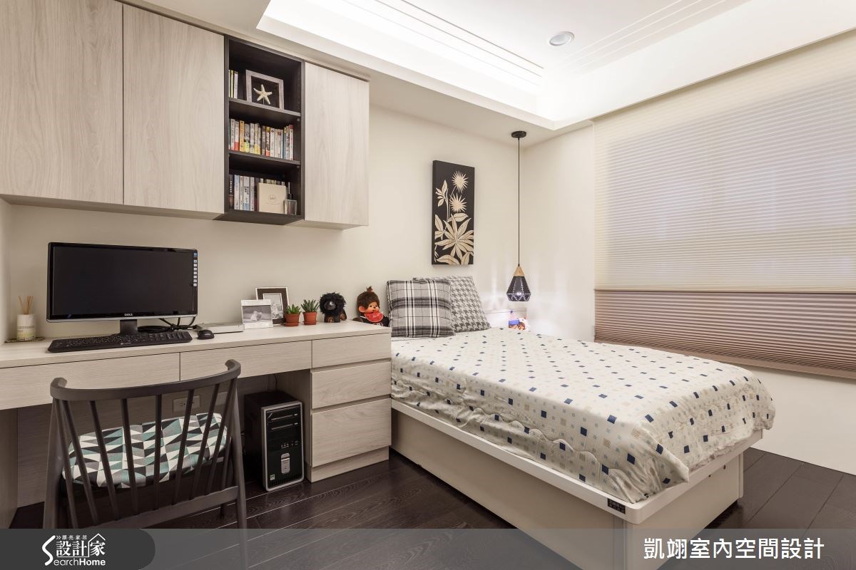 33坪新成屋(5年以下)＿現代風臥室案例圖片＿凱翊室內空間設計＿凱翊_04之13