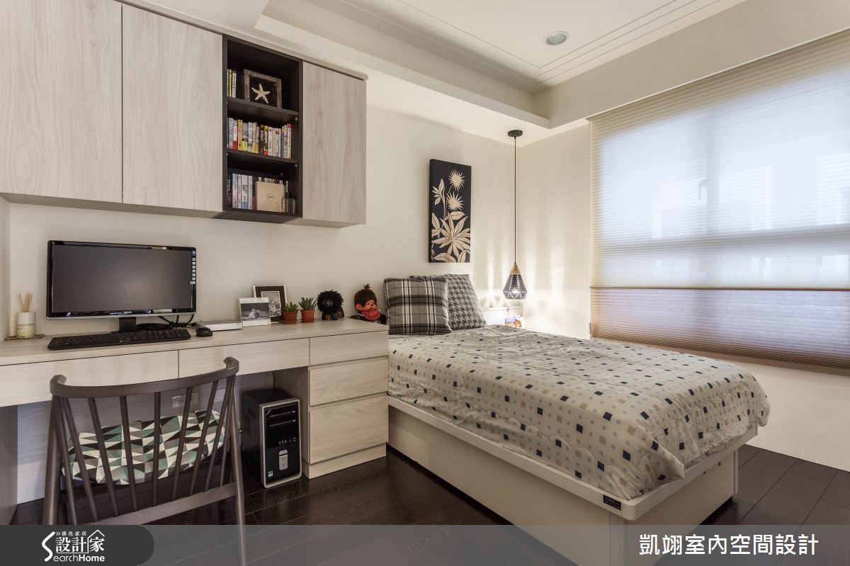 33坪新成屋(5年以下)＿現代風臥室案例圖片＿凱翊室內空間設計＿凱翊_04之14