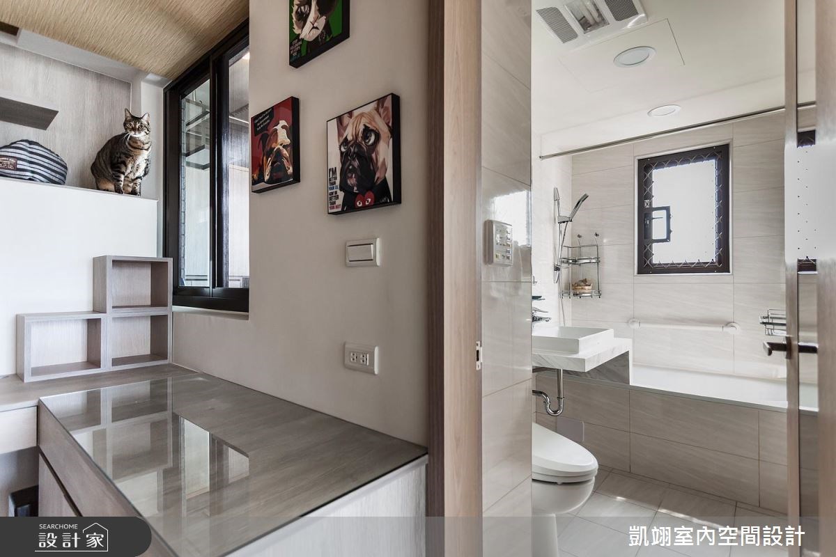 20坪新成屋(5年以下)＿簡約風案例圖片＿凱翊室內空間設計＿凱翊_05之12