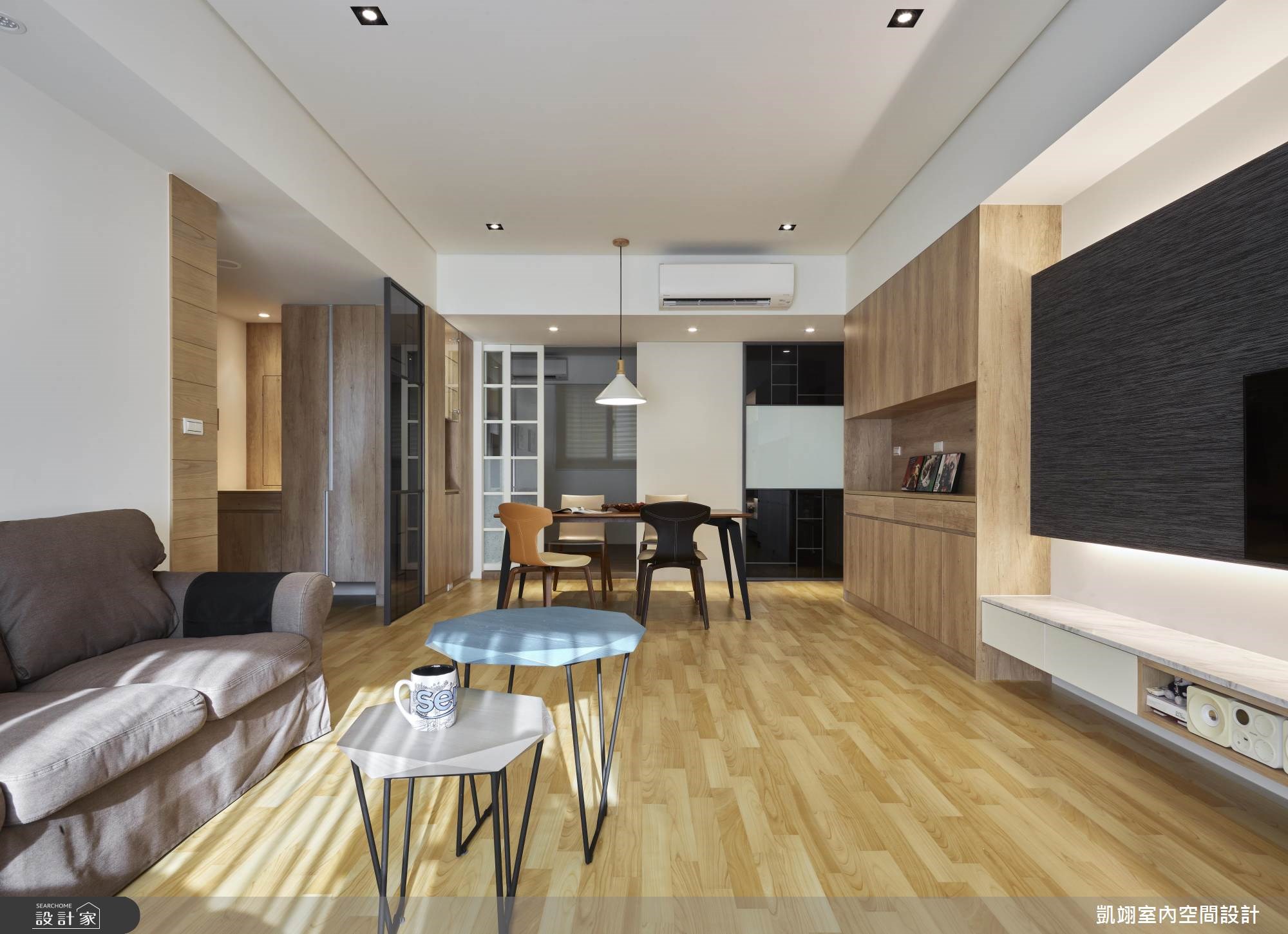 34坪新成屋(5年以下)＿簡約風案例圖片＿凱翊室內空間設計＿凱翊_06之2