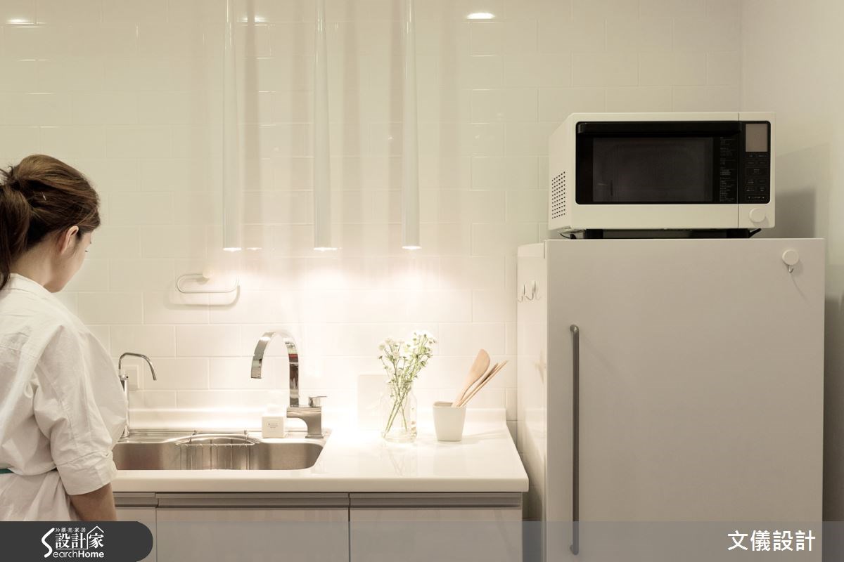 21坪老屋(16~30年)＿日式無印風廚房案例圖片＿文儀室內裝修設計有限公司＿文儀_無印良品。輕暖宅之9