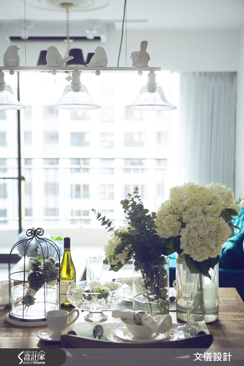 28坪新成屋(5年以下)＿新古典餐廳案例圖片＿文儀室內裝修設計有限公司＿文儀_極簡法式絮語之7