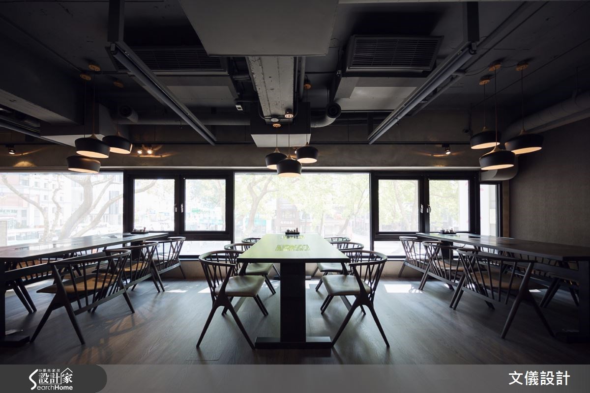 127坪老屋(16~30年)＿簡約風商業空間案例圖片＿文儀室內裝修設計有限公司＿文儀_どん亭 Don Tei壽喜燒上級火鍋 台灣一號店之8