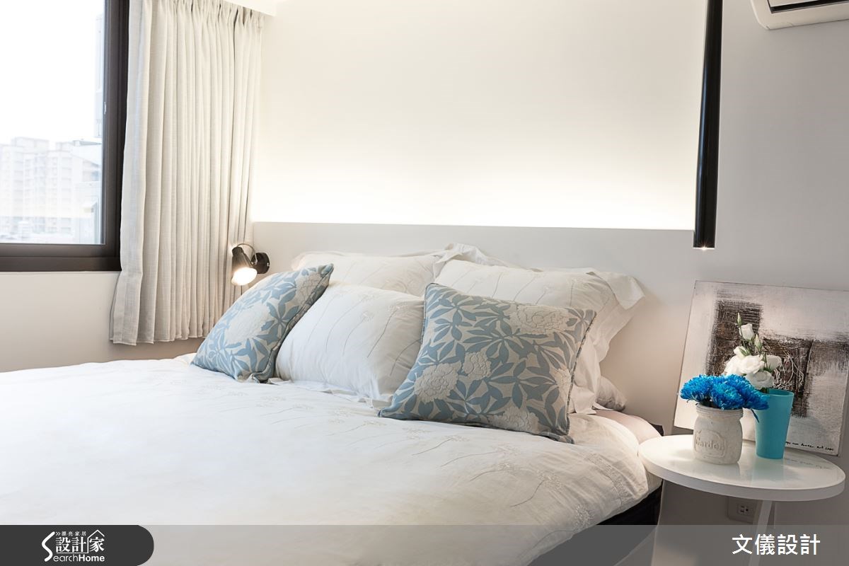 16坪新成屋(5年以下)＿簡約風臥室案例圖片＿文儀室內裝修設計有限公司＿文儀_透。劇 共享小品之11