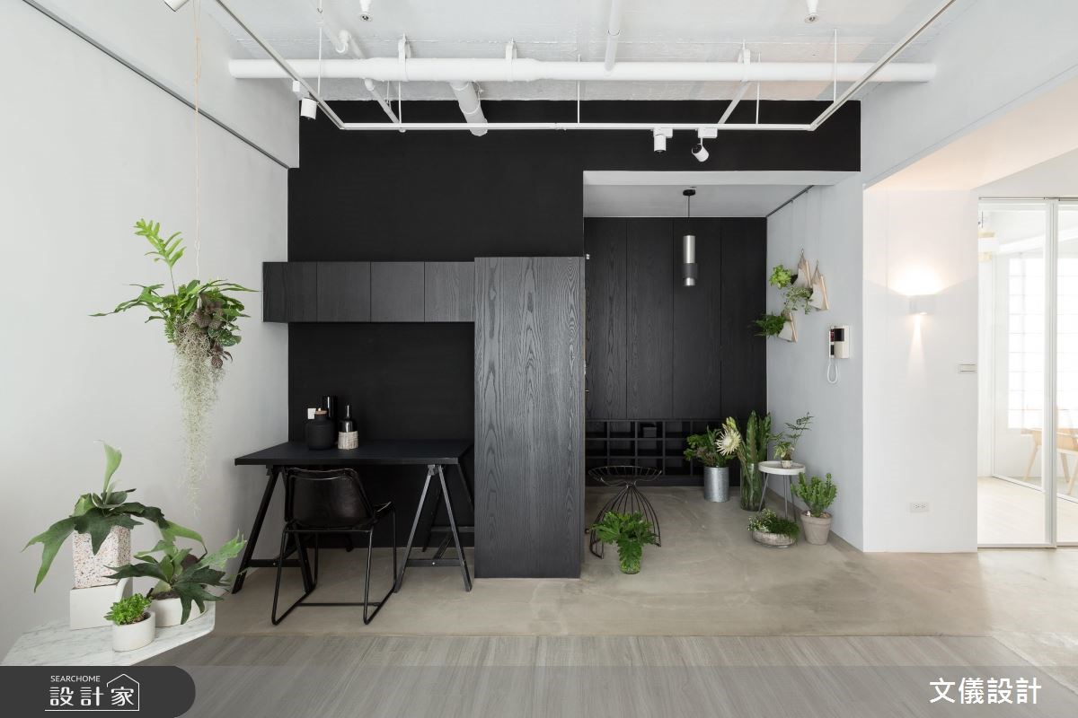 38坪中古屋(5~15年)＿現代風工作區案例圖片＿文儀室內裝修設計有限公司＿文儀_放。鬆宅之5