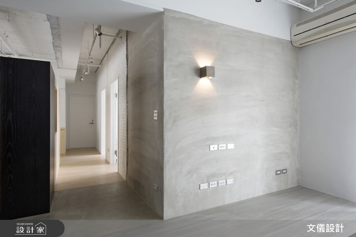 38坪中古屋(5~15年)＿現代風走廊案例圖片＿文儀室內裝修設計有限公司＿文儀_放。鬆宅之7