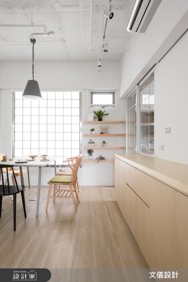 38坪中古屋(5~15年)＿現代風餐廳案例圖片＿文儀室內裝修設計有限公司＿文儀_放。鬆宅之10