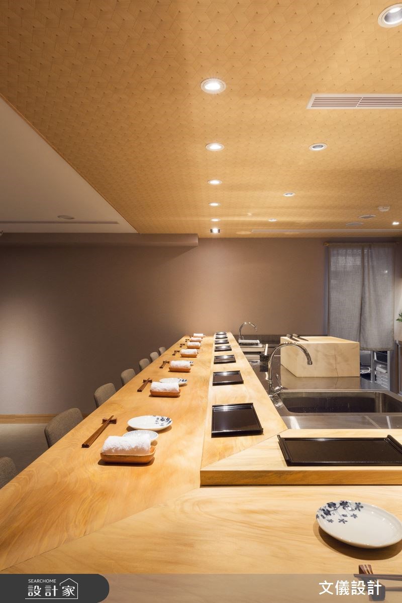 79坪老屋(16~30年)＿人文禪風商業空間案例圖片＿文儀室內裝修設計有限公司＿文儀_鮨長谷川壽司之6