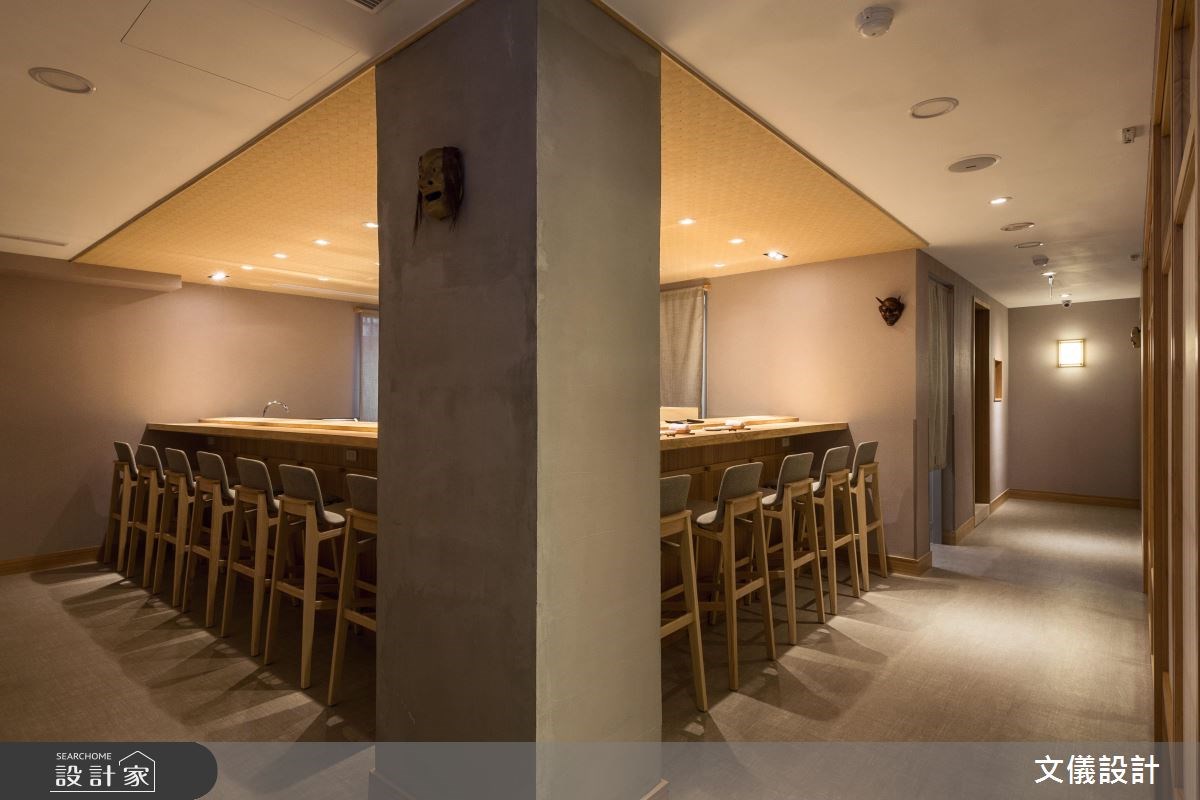 79坪老屋(16~30年)＿人文禪風商業空間案例圖片＿文儀室內裝修設計有限公司＿文儀_鮨長谷川壽司之9