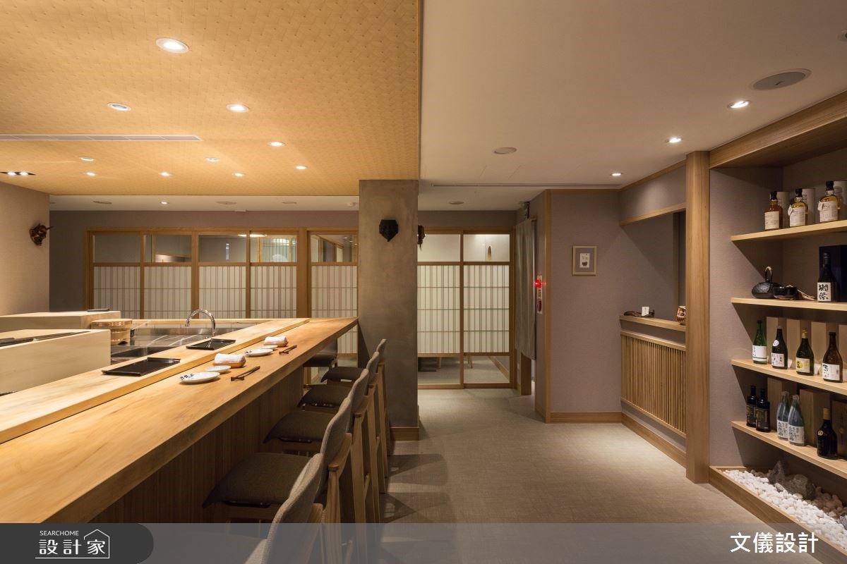 79坪老屋(16~30年)＿人文禪風商業空間案例圖片＿文儀室內裝修設計有限公司＿文儀_鮨長谷川壽司之10