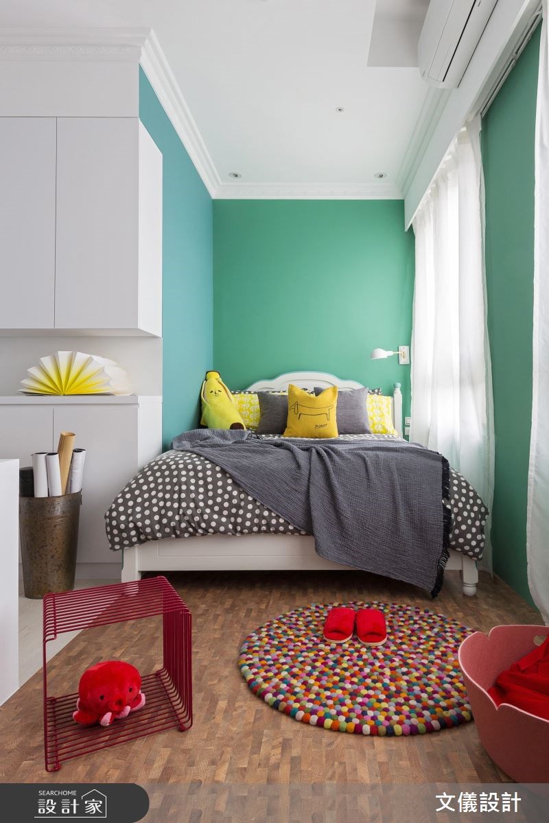 38坪新成屋(5年以下)＿新古典臥室案例圖片＿文儀室內裝修設計有限公司＿文儀_五彩法式之14