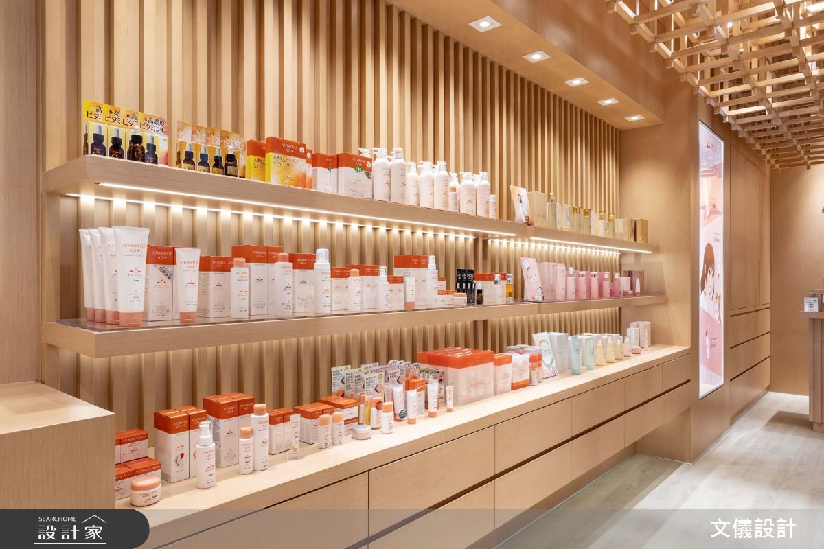 20坪中古屋(5~15年)＿人文禪風商業空間案例圖片＿文儀室內裝修設計有限公司＿文儀_ANDS BEAUTY-香洪旗艦店之7