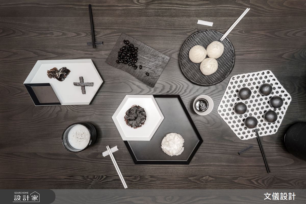 27坪新成屋(5年以下)＿簡約風餐廳案例圖片＿文儀室內裝修設計有限公司＿文儀_型。無色之20