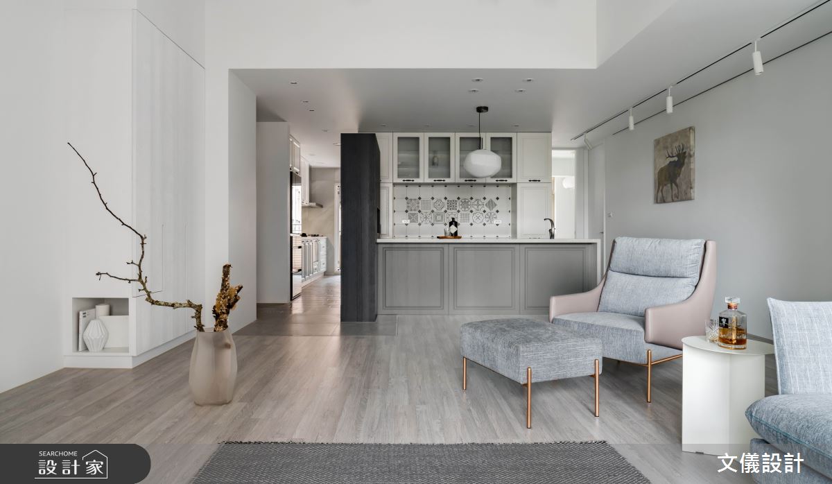 34坪中古屋(5~15年)＿混搭風客廳案例圖片＿文儀室內裝修設計有限公司＿文儀_開普敦之旅之12