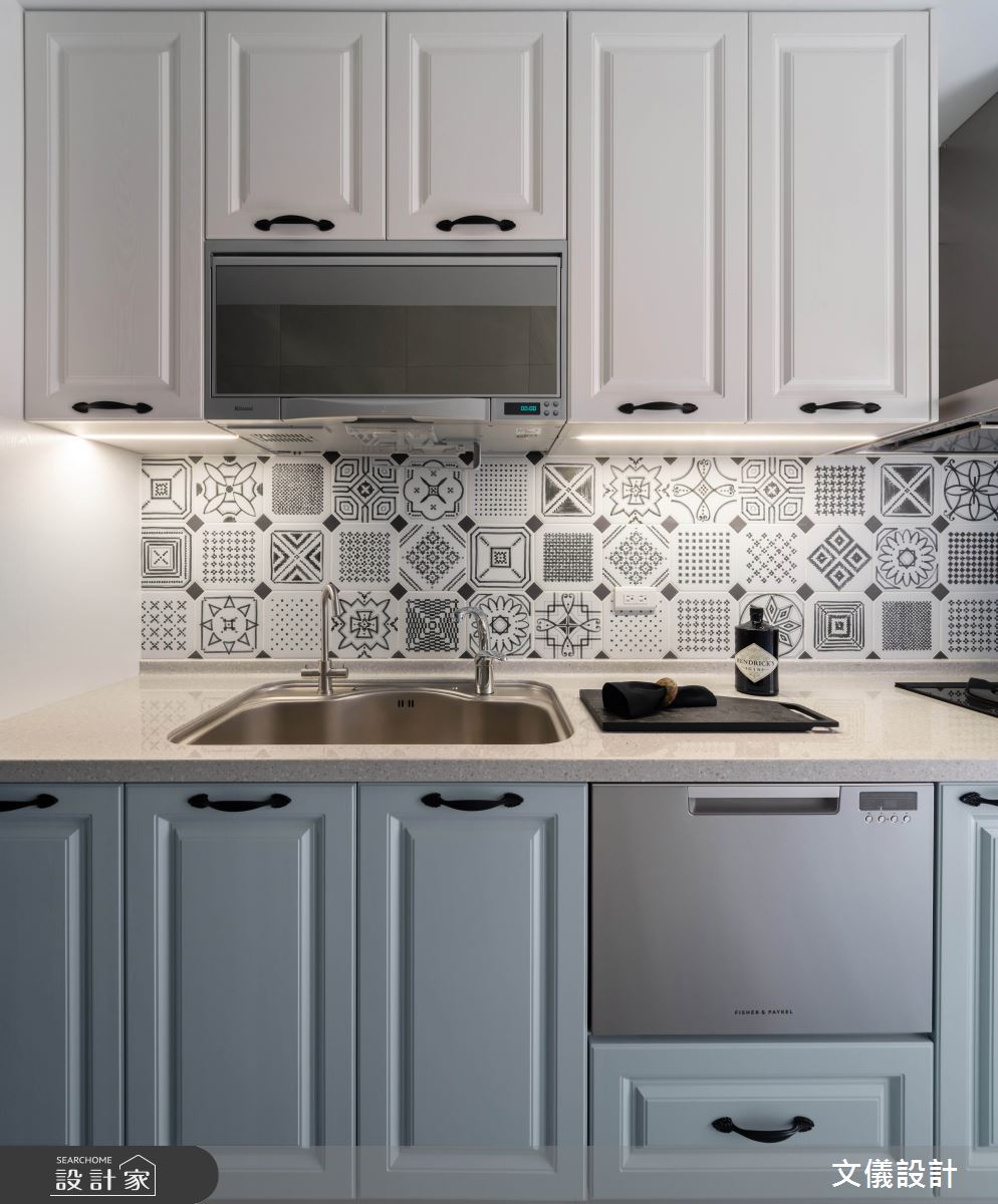 34坪中古屋(5~15年)＿混搭風廚房案例圖片＿文儀室內裝修設計有限公司＿文儀_開普敦之旅之14