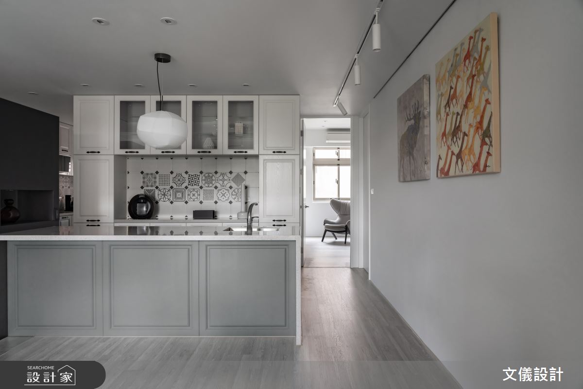 34坪中古屋(5~15年)＿混搭風廚房案例圖片＿文儀室內裝修設計有限公司＿文儀_開普敦之旅之16