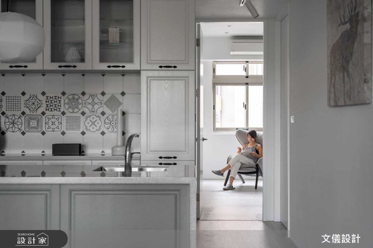 34坪中古屋(5~15年)＿混搭風廚房案例圖片＿文儀室內裝修設計有限公司＿文儀_開普敦之旅之17