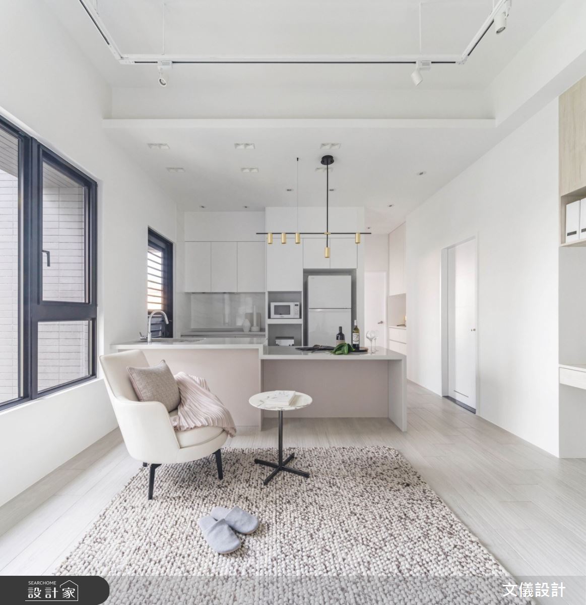 17坪新成屋(5年以下)＿簡約風客廳案例圖片＿文儀室內裝修設計有限公司＿文儀_與貓的快意共棲之8