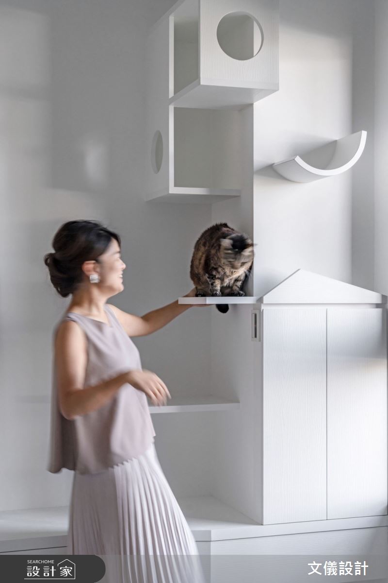 17坪新成屋(5年以下)＿簡約風案例圖片＿文儀室內裝修設計有限公司＿文儀_與貓的快意共棲之19