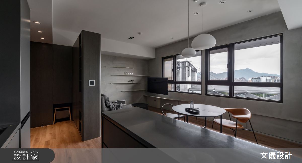 12坪新成屋(5年以下)＿現代風案例圖片＿文儀室內裝修設計有限公司＿文儀_墨色之家之11