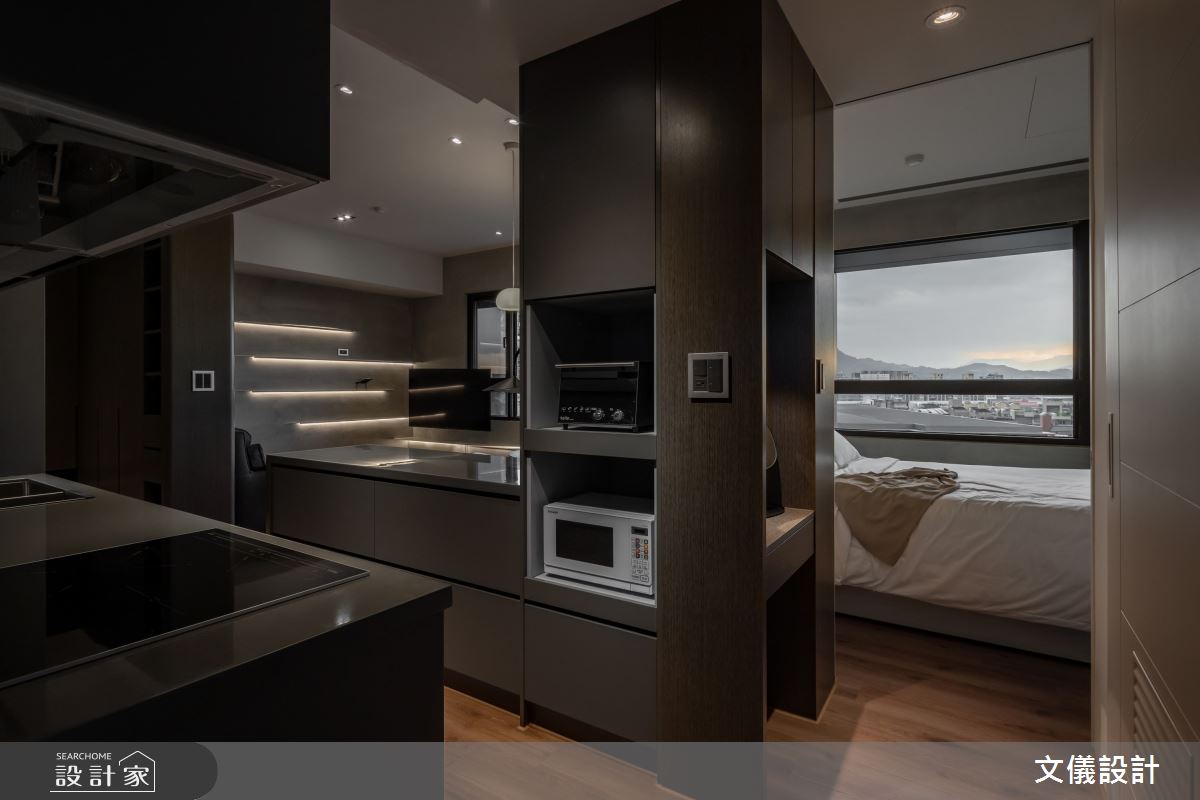 12坪新成屋(5年以下)＿現代風案例圖片＿文儀室內裝修設計有限公司＿文儀_墨色之家之18