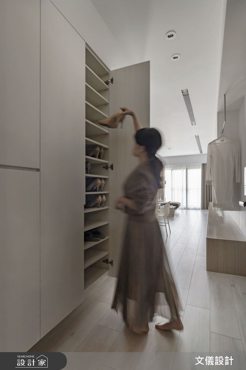 37坪毛胚屋＿飯店風玄關案例圖片＿文儀室內裝修設計有限公司＿文儀_蘊。質淬之3