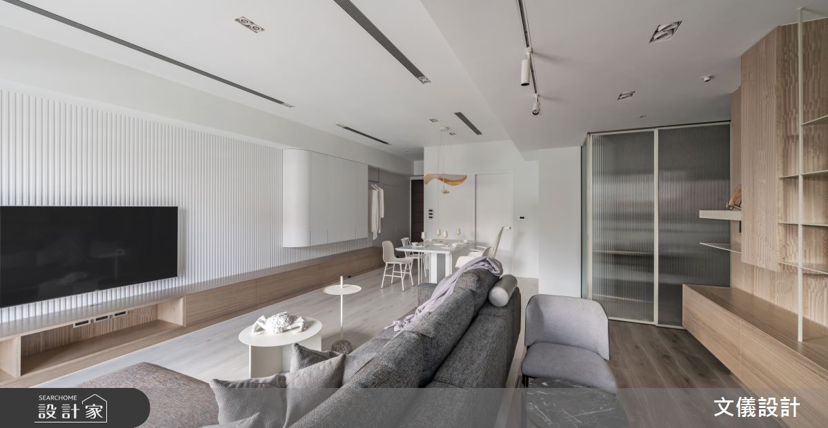 37坪毛胚屋＿飯店風客廳案例圖片＿文儀室內裝修設計有限公司＿文儀_蘊。質淬之8